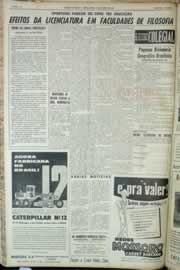 Página do jornal Correio do Ceará de agosto de 1964
