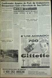 Página do jornal Correio do Ceará de agosto de 1964
