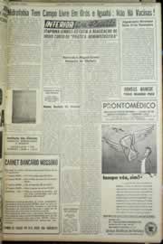 Página do jornal Correio do Ceará de agosto de 1964
