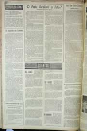 Página do jornal Correio do Ceará de agosto de 1964