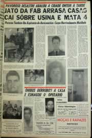 Página do jornal Correio do Ceará de agosto de 1964
