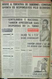Página do jornal Correio do Ceará de agosto de 1964