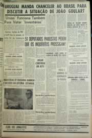 Página do jornal Correio do Ceará de agosto de 1964