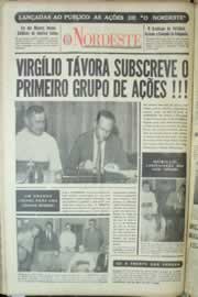 Página do jornal Correio do Ceará de agosto de 1964
