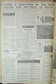Página do jornal Correio do Ceará de agosto de 1964