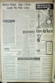 Página do jornal Correio do Ceará de agosto de 1964