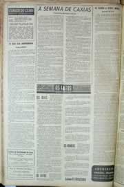 Página do jornal Correio do Ceará de agosto de 1964