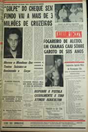 Página do jornal Correio do Ceará de agosto de 1964
