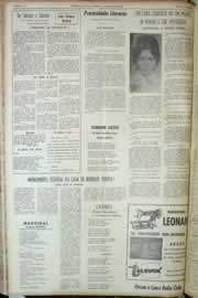 Página do jornal Correio do Ceará de agosto de 1964