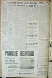 Página do jornal Correio do Ceará de agosto de 1964