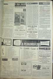 Página do jornal Correio do Ceará de agosto de 1964