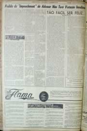 Página do jornal Correio do Ceará de setembro de 1964