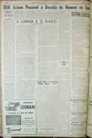 Página do jornal Correio do Ceará de setembro de 1964