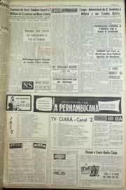 Página do jornal Correio do Ceará de setembro de 1964