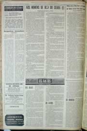 Página do jornal Correio do Ceará de setembro de 1964