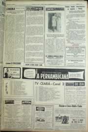 Página do jornal Correio do Ceará de setembro de 1964