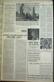 Página do jornal Correio do Ceará de setembro de 1964