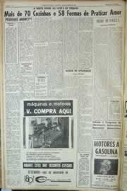 Página do jornal Correio do Ceará de setembro de 1964