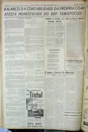 Página do jornal Correio do Ceará de setembro de 1964