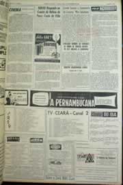 Página do jornal Correio do Ceará de setembro de 1964