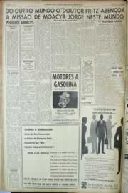 Página do jornal Correio do Ceará de setembro de 1964