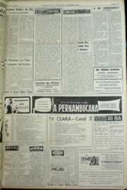 Página do jornal Correio do Ceará de setembro de 1964
