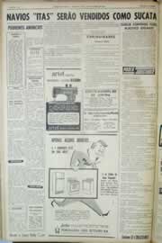 Página do jornal Correio do Ceará de setembro de 1964