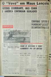 Página do jornal Correio do Ceará de setembro de 1964
