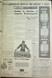 Página do jornal Correio do Ceará de setembro de 1964