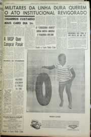 Página do jornal Correio do Ceará de setembro de 1964
