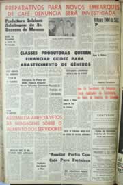 Página do jornal Correio do Ceará de setembro de 1964