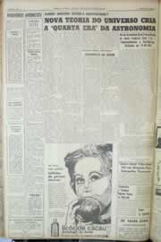Página do jornal Correio do Ceará de setembro de 1964