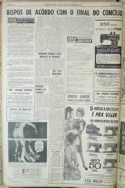 Página do jornal Correio do Ceará de setembro de 1964