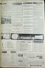 Página do jornal Correio do Ceará de setembro de 1964