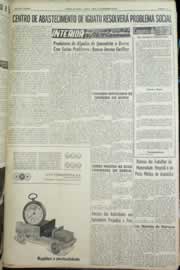 Página do jornal Correio do Ceará de setembro de 1964