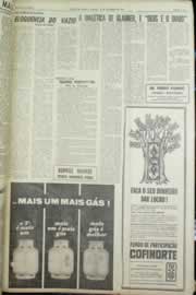 Página do jornal Correio do Ceará de setembro de 1964