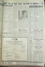 Página do jornal Correio do Ceará de setembro de 1964