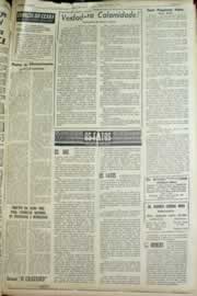 Página do jornal Correio do Ceará de julho de 1965