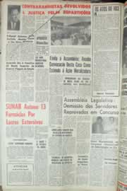 Página do jornal Correio do Ceará de julho de 1965