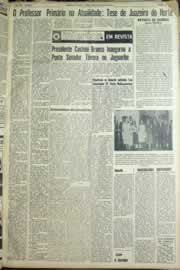 Página do jornal Correio do Ceará de julho de 1965