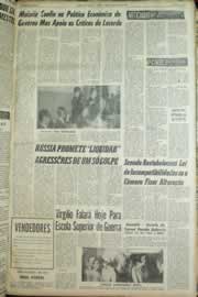 Página do jornal Correio do Ceará de julho de 1965