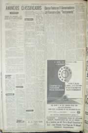 Página do jornal Correio do Ceará de julho de 1965