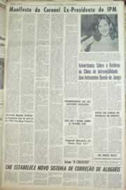 Página do jornal Correio do Ceará de julho de 1965