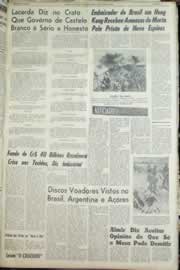 Página do jornal Correio do Ceará de julho de 1965