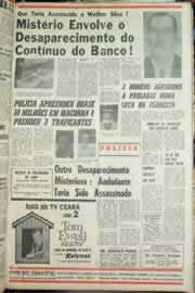 Página do jornal Correio do Ceará de julho de 1965