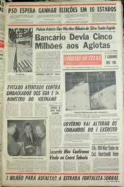 Página do jornal Correio do Ceará de julho de 1965