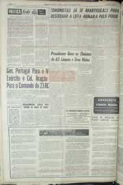 Página do jornal Correio do Ceará de julho de 1965