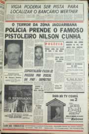 Página do jornal Correio do Ceará de julho de 1965