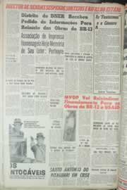 Página do jornal Correio do Ceará de julho de 1965