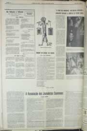 Página do jornal Correio do Ceará de julho de 1965